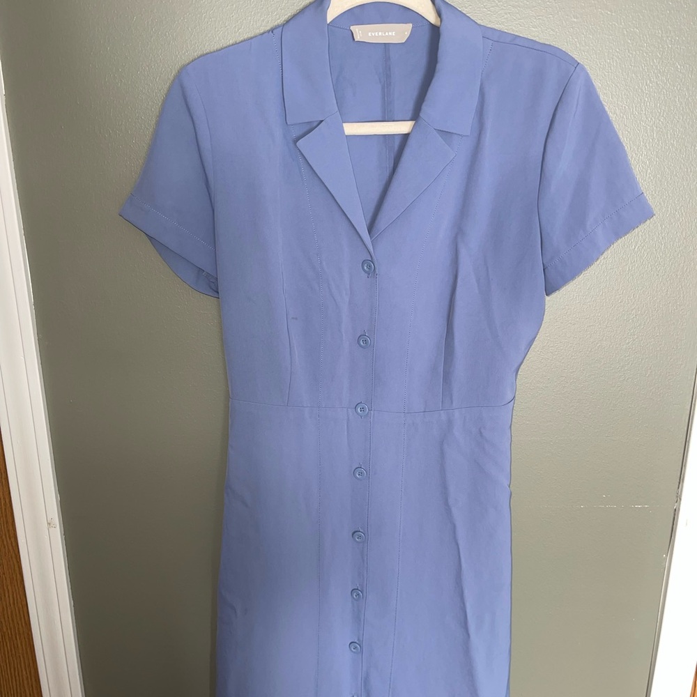 Everlane Classic Blue Midi Dress